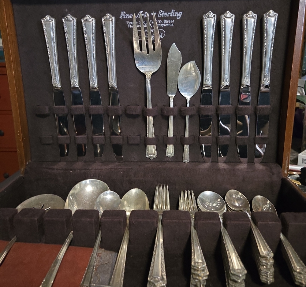 Fine Arts Sterling Silver Professional - Elegant Sterling Flatware Set